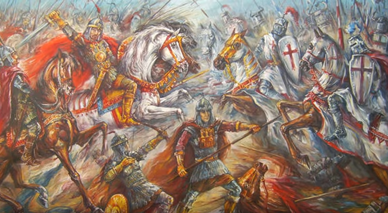 сражение война средние века Болгария